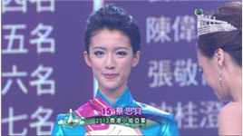 蔡思贝(Sisley Choi)选美经历前后照片