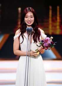 朴信惠((韩)、Park Shin Hye(罗马)、パク-シネ(日))领奖图册