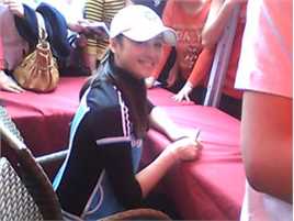 曹颖(Cao Ying)2008.4.19湘潭签售会生活照