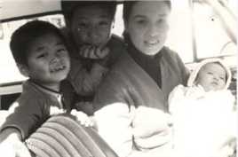 王杰(Dave Wang、Wang Chieh)母亲许玉生活照