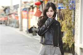 童菲(Kimmy)街拍前后照片