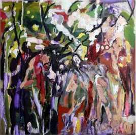 最新张政勇(Arm)在油画《梦境之一》《梦境之二》《梦境之三》中的图集