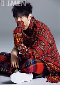 高清彦希(Saixixi)在《EllEMAN》 2017年7月号中的图集