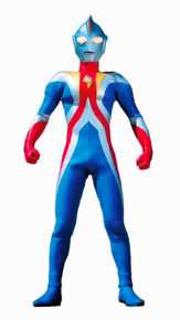 高斯·奥特曼(ウルトラマンコスモス<br>Ultraman Coos)日蚀模式前后照片