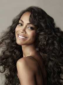 佐伊·索尔达娜(Zoe Saldana)前后照片