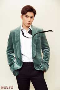 韩东君(Elvis Han)时尚画报前后照片