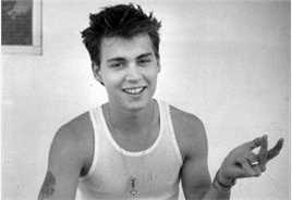 约翰尼·德普(Johnny Depp)早年的生活照相册