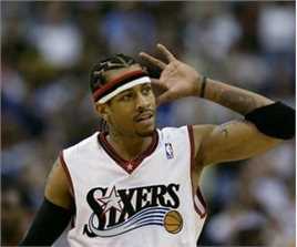 阿伦·埃泽尔·艾弗森(Allen Ezail Iverson)76人时期前后照片