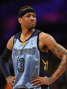 阿伦·埃泽尔·艾弗森(Allen Ezail Iverson)灰熊时期性感图片壁纸