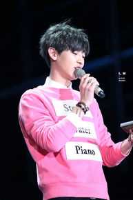 朴灿烈(（韩文名）、Park Chanyeol（官方艺名）)主持照图册