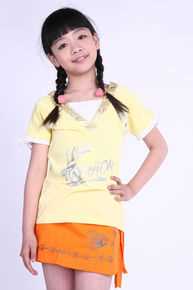 方周媛didicerf童装拍摄前后照片