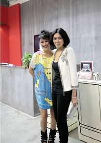 关之琳(Rosamund Kwan)法律援助形象大使前后照片