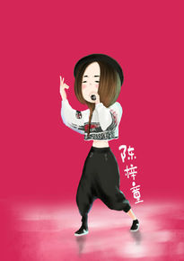 陈梓童(Tifa Chen、A.K.A Queen.T)卡通“”图册