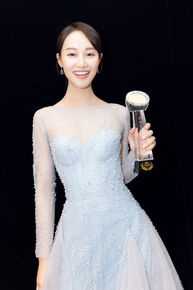 蓝盈莹(Lyric)第8届澳门国际电影电视节最佳女配角奖前后照片