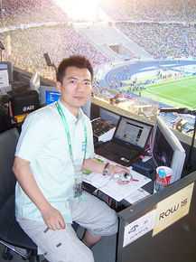 黄健翔担任央视解说员期间图册