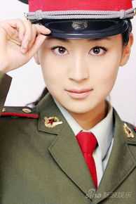 石琳(Irene)演员军装照片素颜照相册