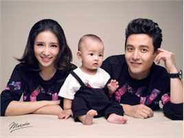 张杨果而与丈夫、儿子前后照片