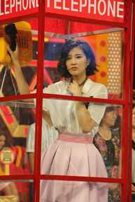 奚望节目现场前后照片