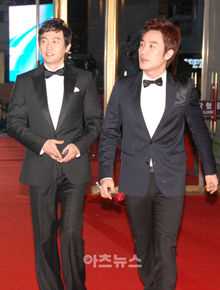 朴勇宇()参加第4届大韩民国电影大赏素颜照相册