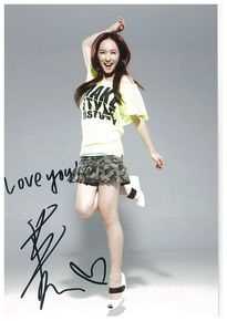 黑Gril(Hey Girl)精选签名照图册