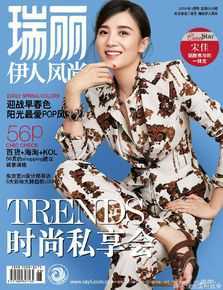 宋佳(Song Jia)瑞丽伊人风尚2016年3月刊生活照
