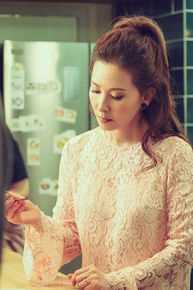 李美淑(，Lee Mi Sook)2018年5月油腻的浪漫前后照片