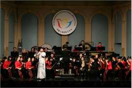 钱军独奏音乐会前后照片