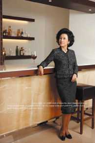 韩惠淑()escalier代言前后照片