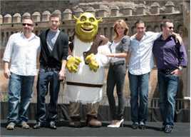 克里斯·米勒(Chris Miller)与史莱克3配音演员素颜照相册