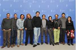 阿玛特·伊斯卡拉特(Amat Escalante)出席柏林国际电影节生活照