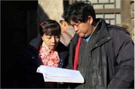 孙爱国导演片场前后照片
