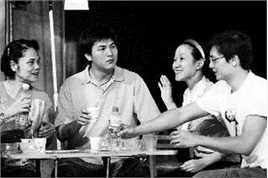 赵奔学生时代表演照片图册