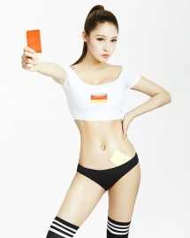 特别专辑于芷晴足球宝贝性感惊艳图片