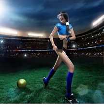 最新性感足球宝贝2011壁纸