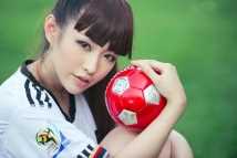 特别专辑小美女化身德国宝贝,助威日耳曼战车_图片