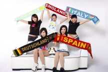 高清清纯宝贝助威世界杯,争芳斗艳挺偶像球队_图册