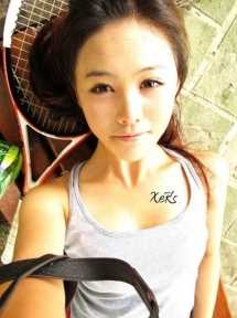 优质香汗淋漓弄湿薄衫之网球美女图片