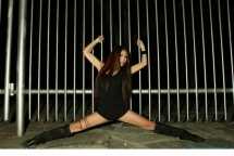 最全孙敬媛热辣短裤现身鸟巢,秀高难度劈腿相册