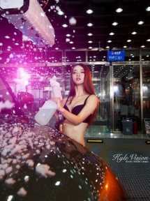 特别专辑性感比基尼洗车女郎图片