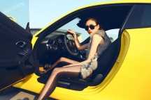 特别专辑黄色兰博基尼与尤物图片