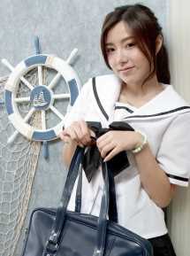 最新嫩模陈思颖制服可爱迷人壁纸