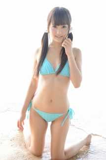 精选蓝色比基尼美女浜田翔子海边图册