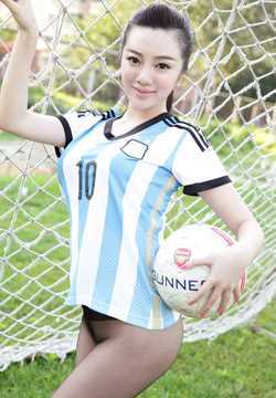 最全性感黑丝足球宝贝户外诱人相册