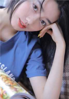 高清氧气美女模特居家清纯年轻的女孩图片图集