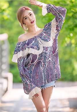 高清清纯美女金河律唯美街拍图集