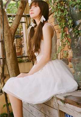 特别专辑清纯美女婚纱短裙唯美迷人图片