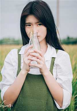 最新清纯美女稻田唯美迷人壁纸