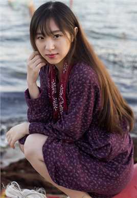 高清长发美女海边唯美清纯动人图集