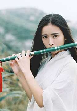 精选长发清纯气质女神古风白衣文艺图册