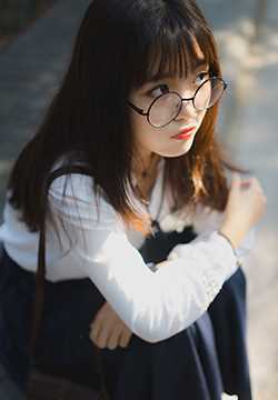 最新白衬衣清纯文艺学妹校园唯美壁纸